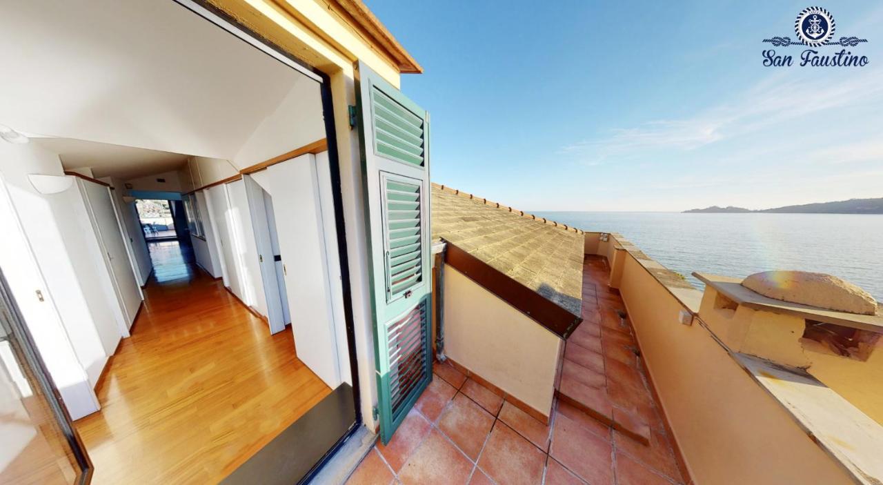 Welcome Riviera - Attico San Faustino 165 Mq Piu 110 Mq Di Terrazza- In Villa 700 ,Vista Mare Strepitosa-100 M Dalla Spiaggia-Parking Esclusivo Rapallo Kültér fotó