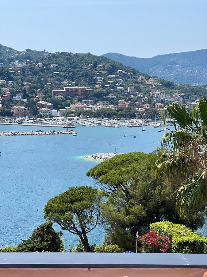 Welcome Riviera - Attico San Faustino 165 Mq Piu 110 Mq Di Terrazza- In Villa 700 ,Vista Mare Strepitosa-100 M Dalla Spiaggia-Parking Esclusivo Rapallo Kültér fotó